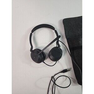 Jabra Evolve2 40 Stereo Headset (UC, USB-A) - Black